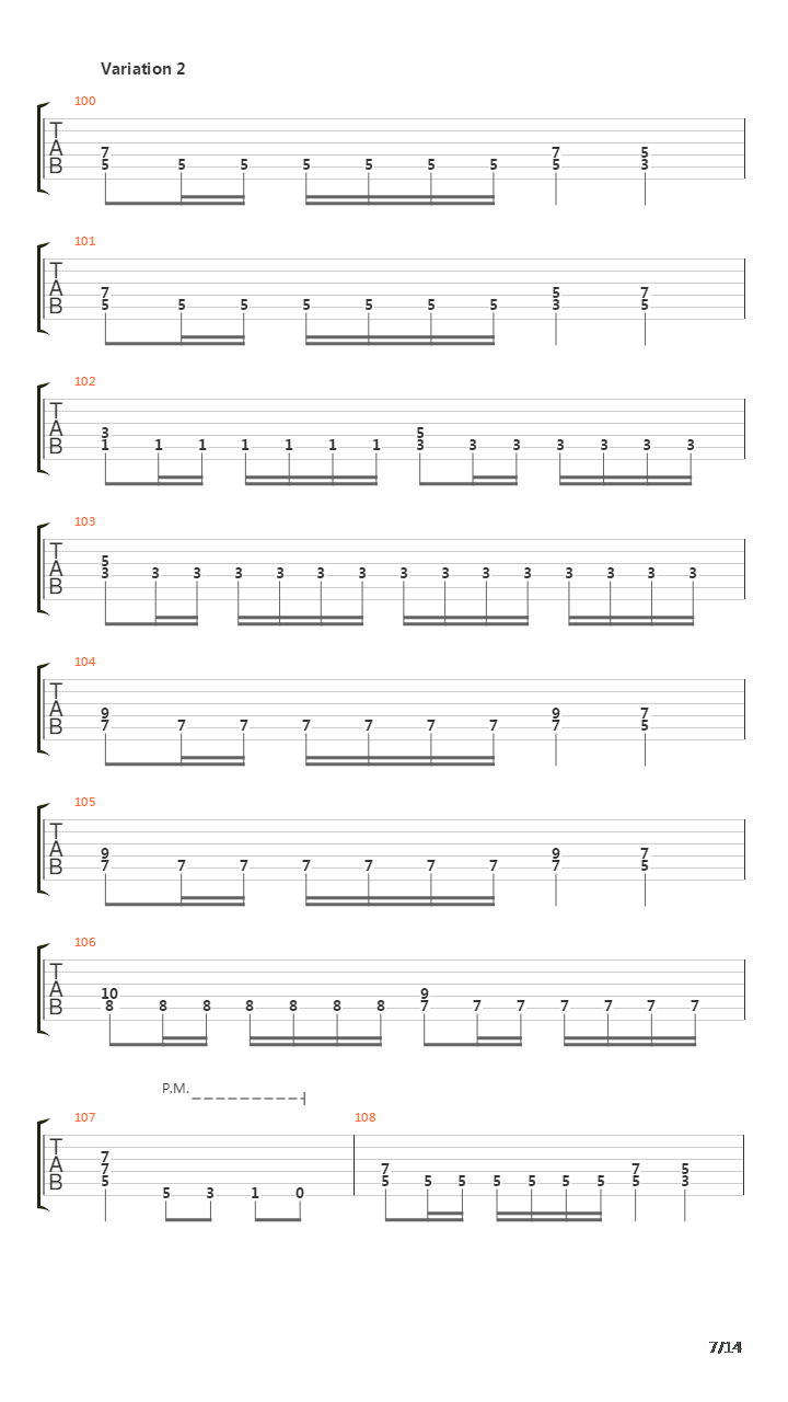 Ahti吉他谱