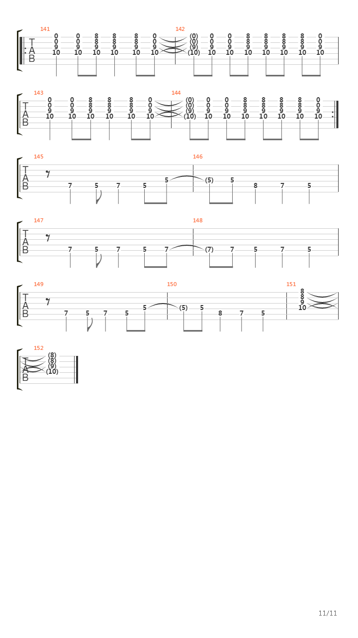 Ceremony吉他谱