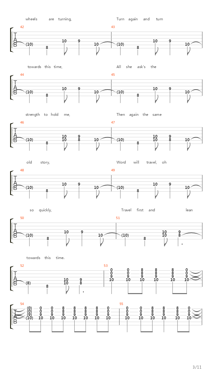 Ceremony吉他谱