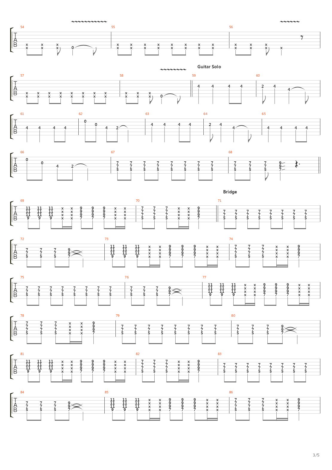 Colony吉他谱