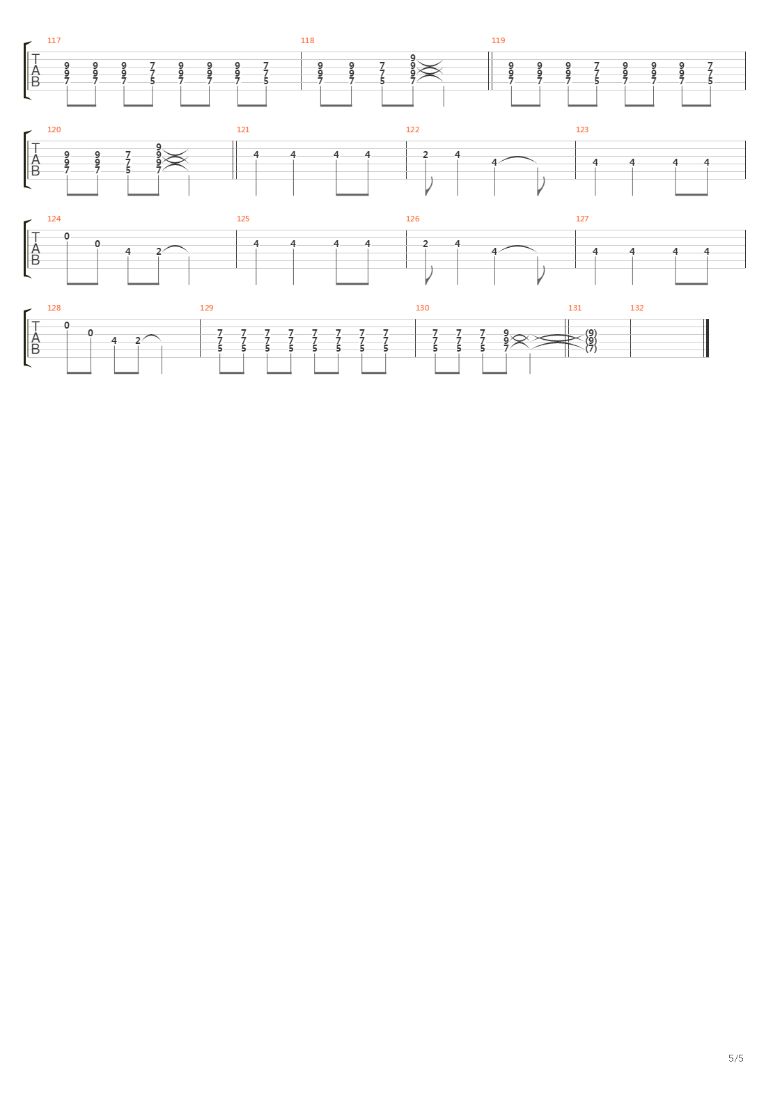 Colony吉他谱