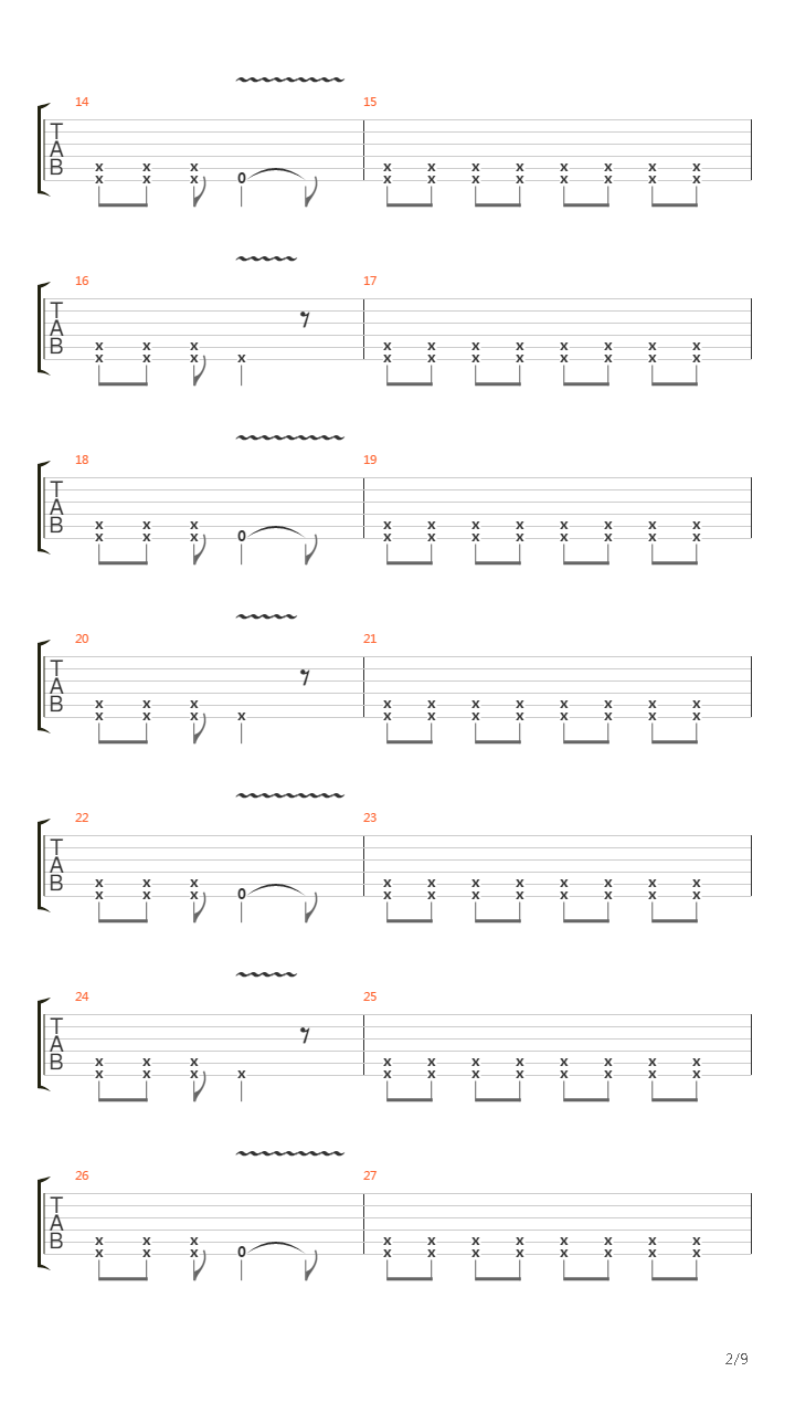 Colony吉他谱