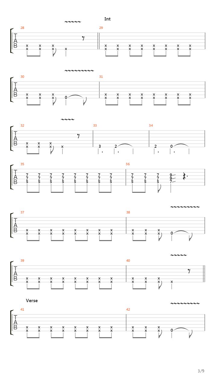 Colony吉他谱