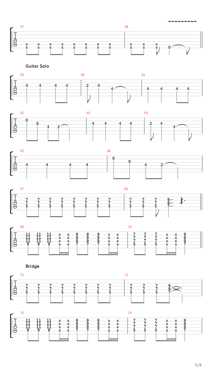 Colony吉他谱