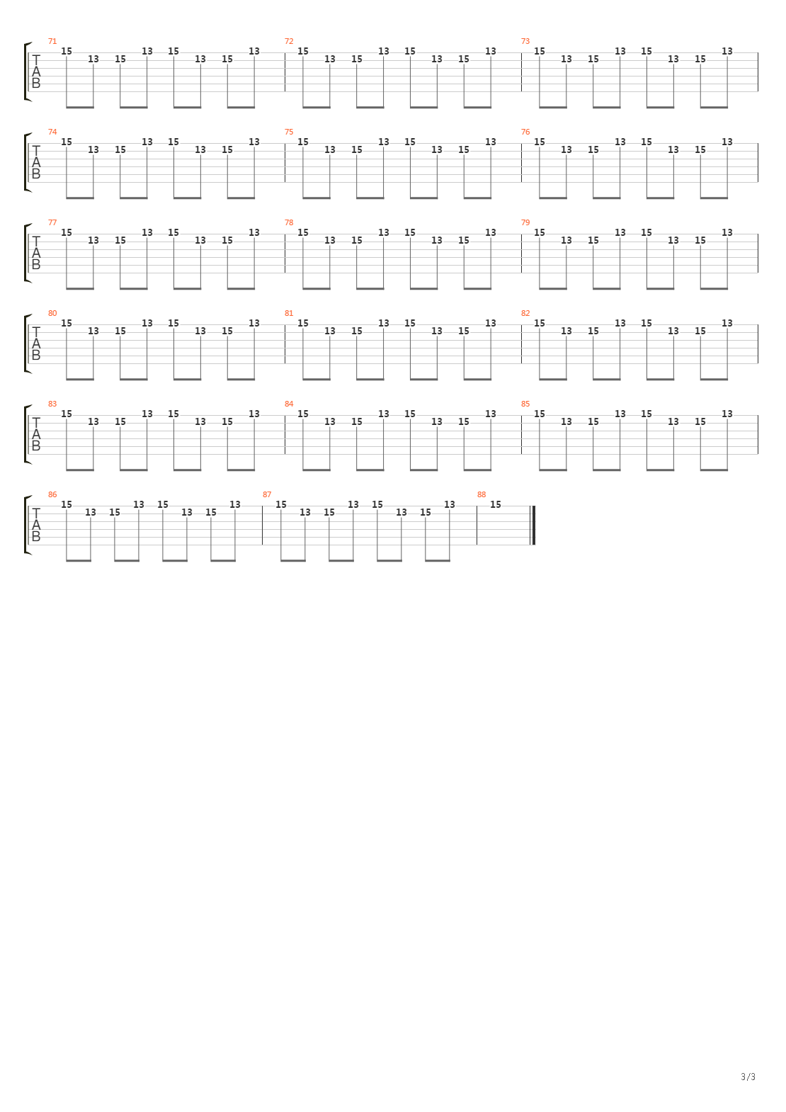 Decades吉他谱