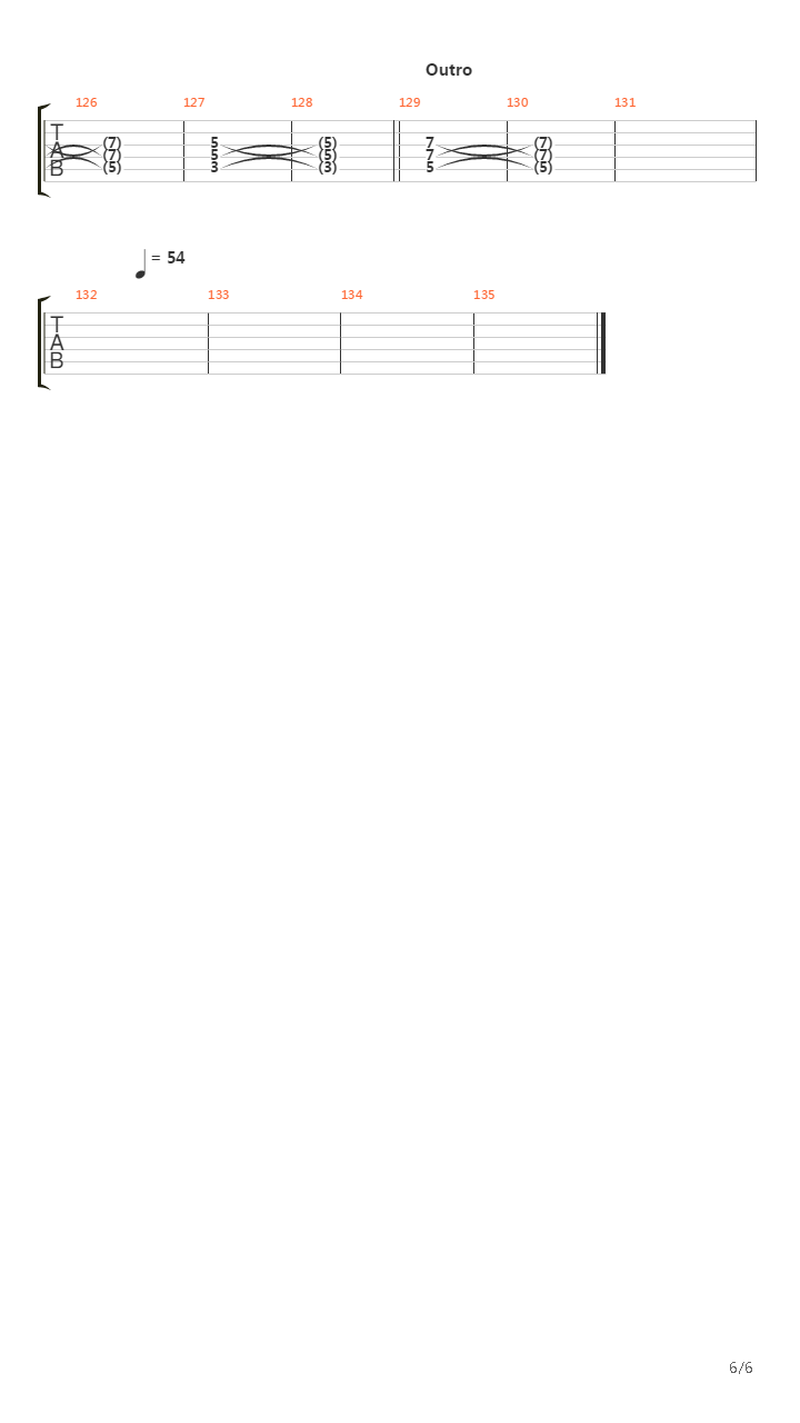 Transmission吉他谱