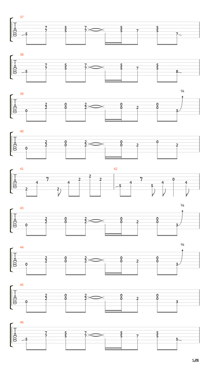 Crossroads吉他谱