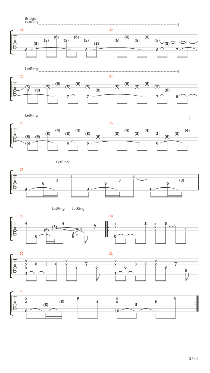 Neon吉他谱