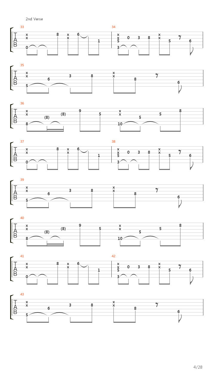 Neon吉他谱