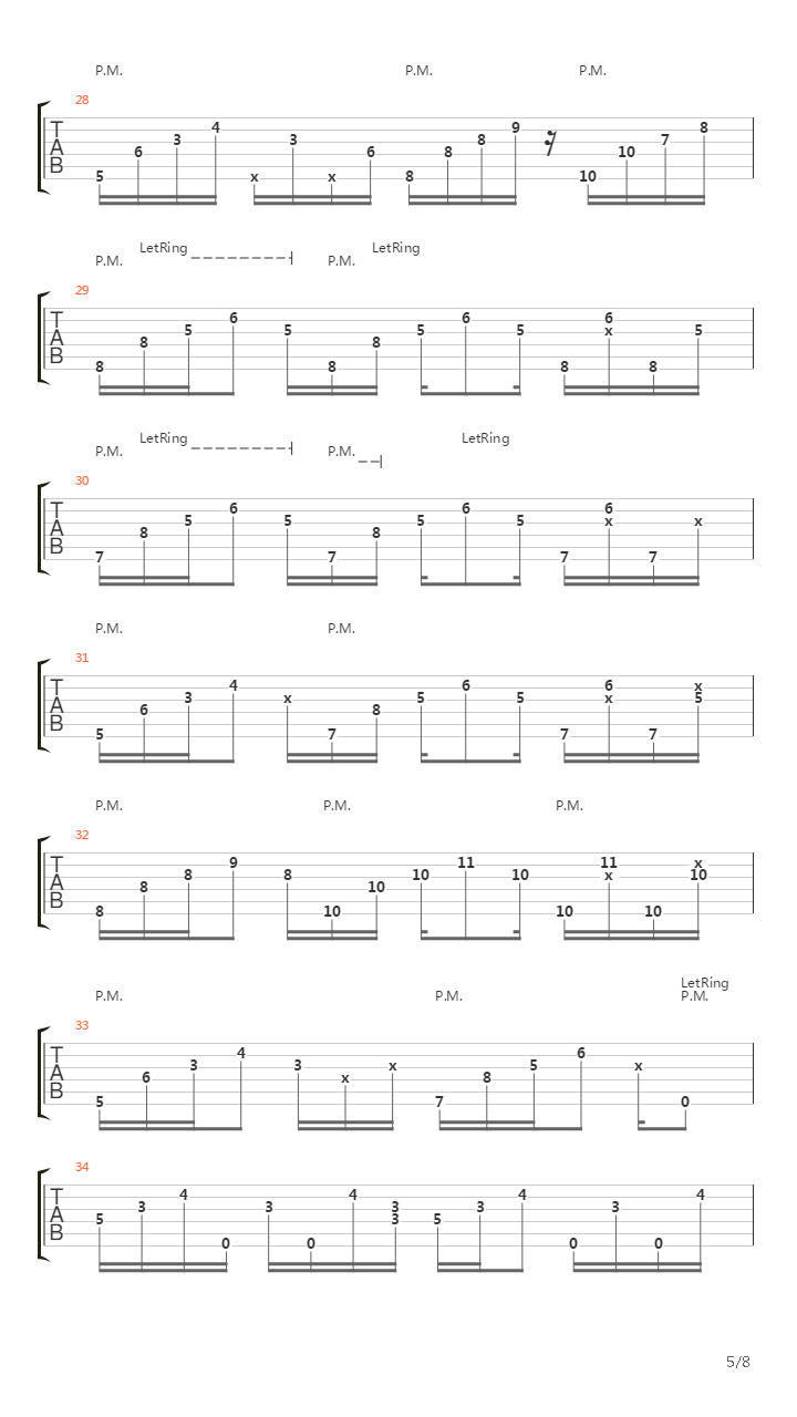 Neon吉他谱