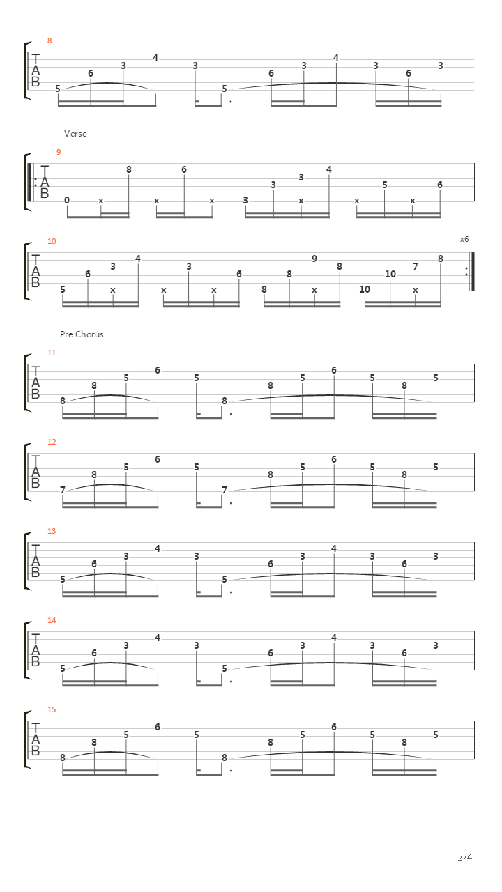 Neon吉他谱