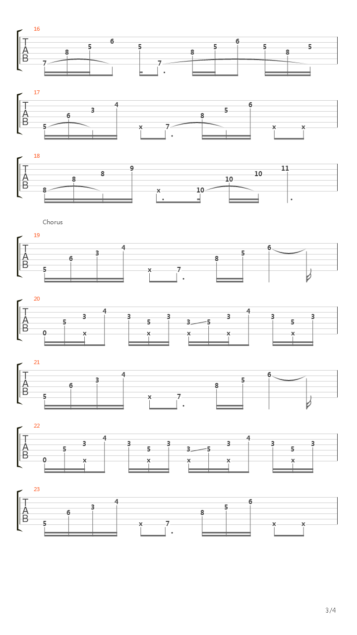 Neon吉他谱