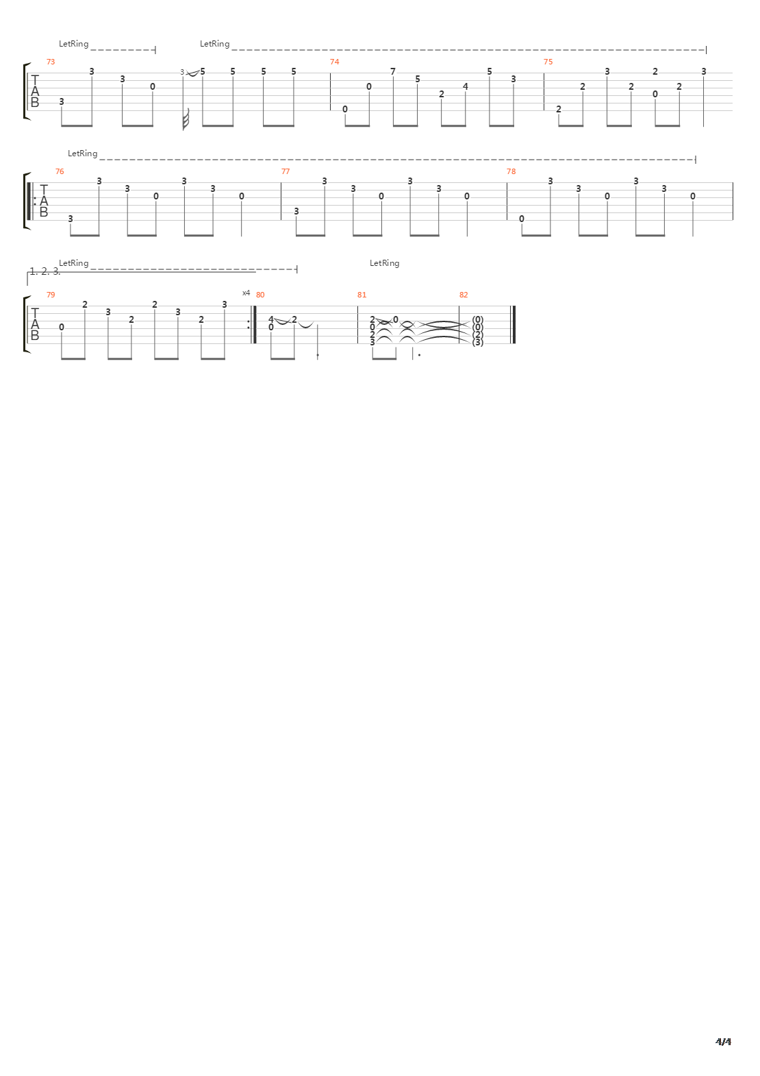 Say吉他谱