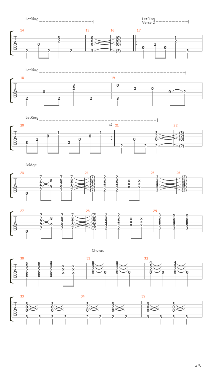 Victoria吉他谱