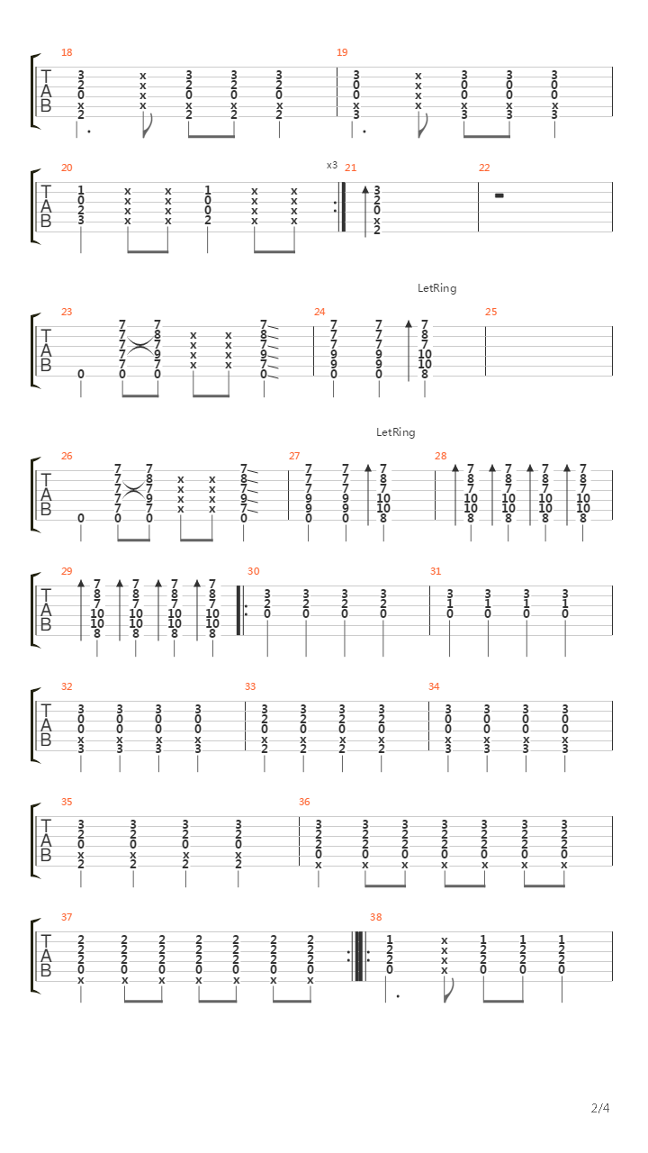 Victoria吉他谱