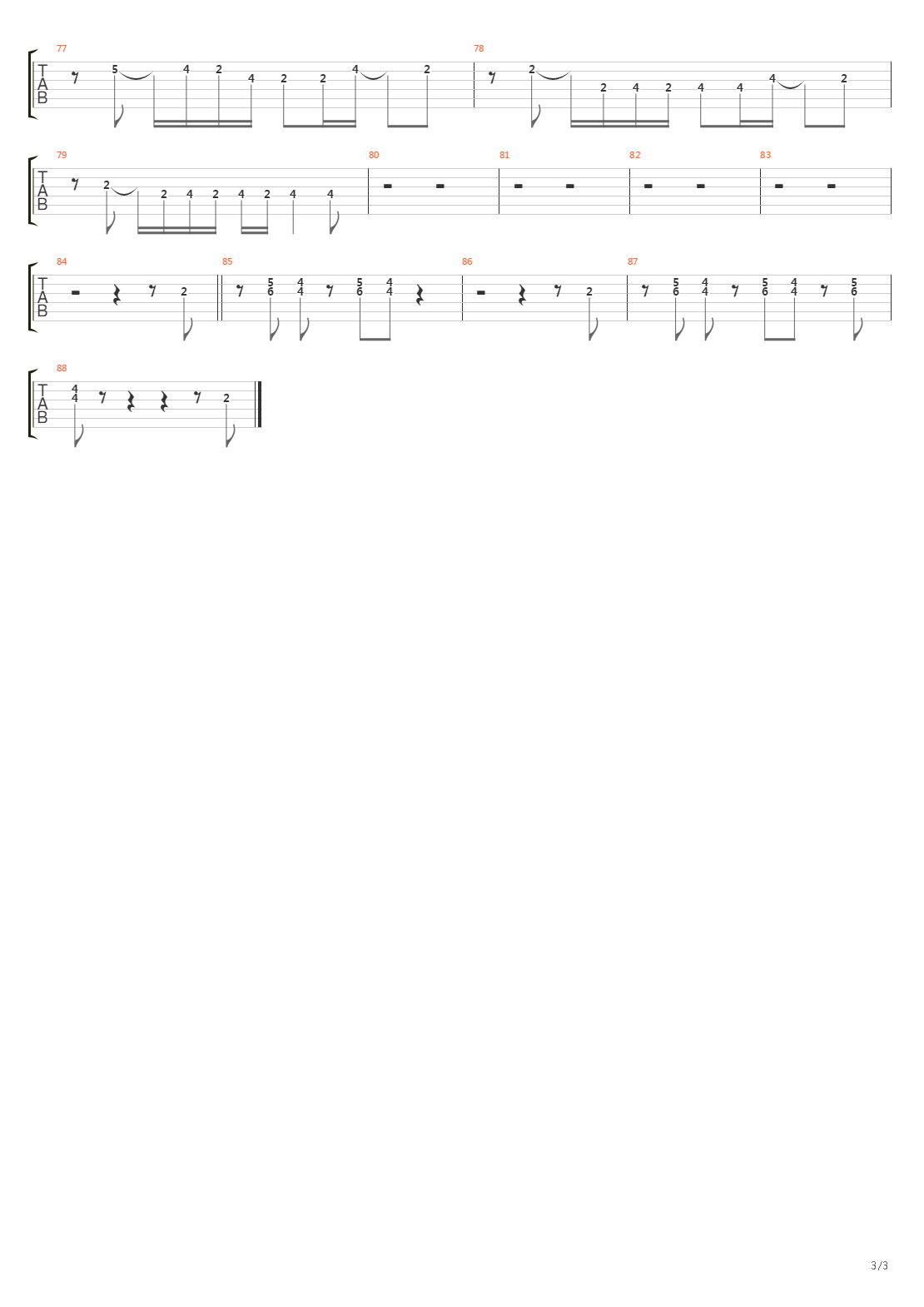 Vultures吉他谱