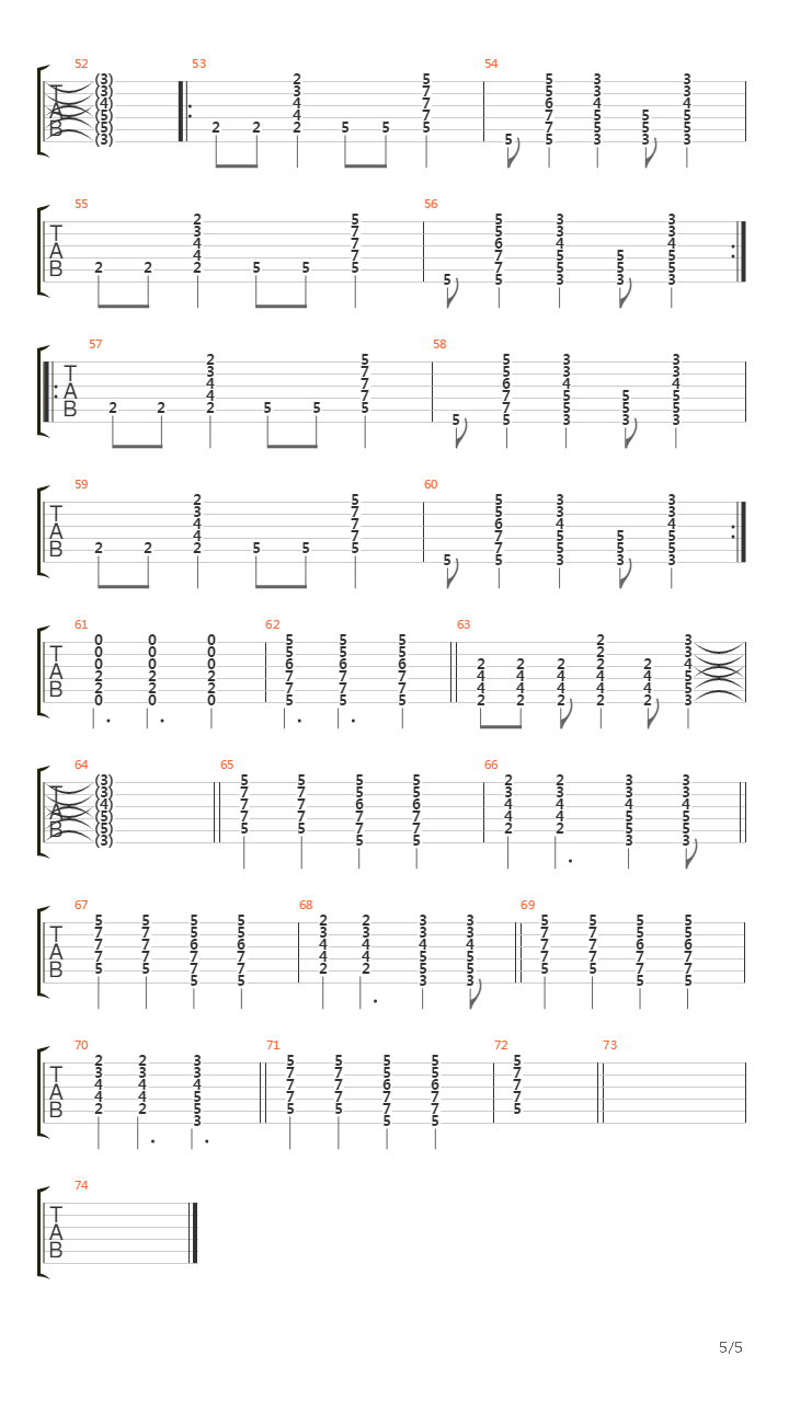 Carvel吉他谱