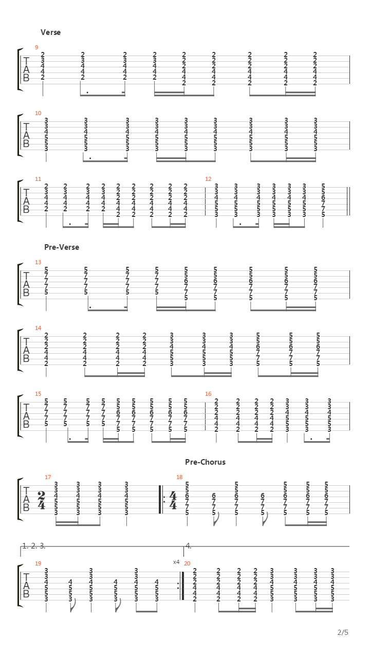 Carvel吉他谱