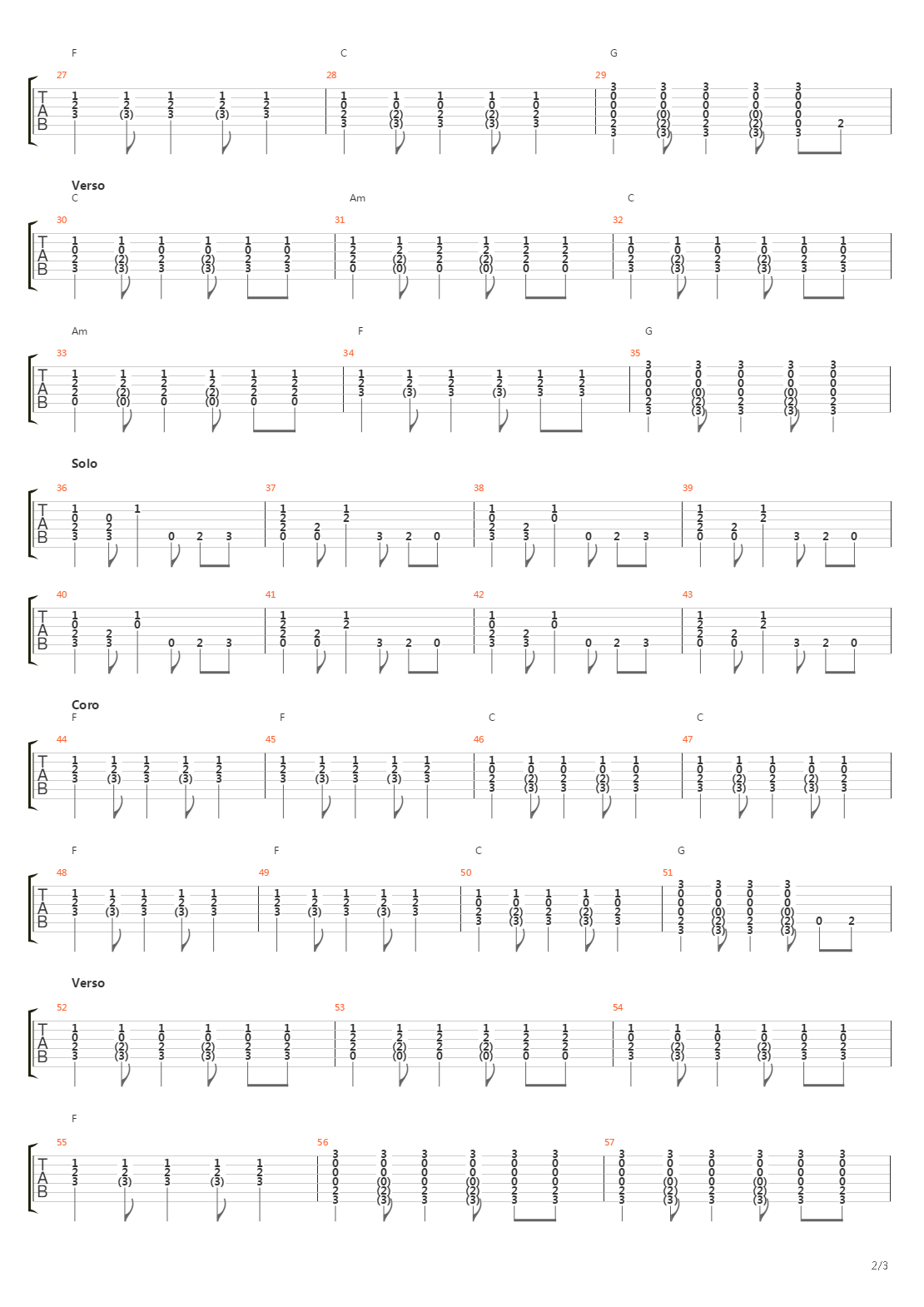 Interior Two吉他谱