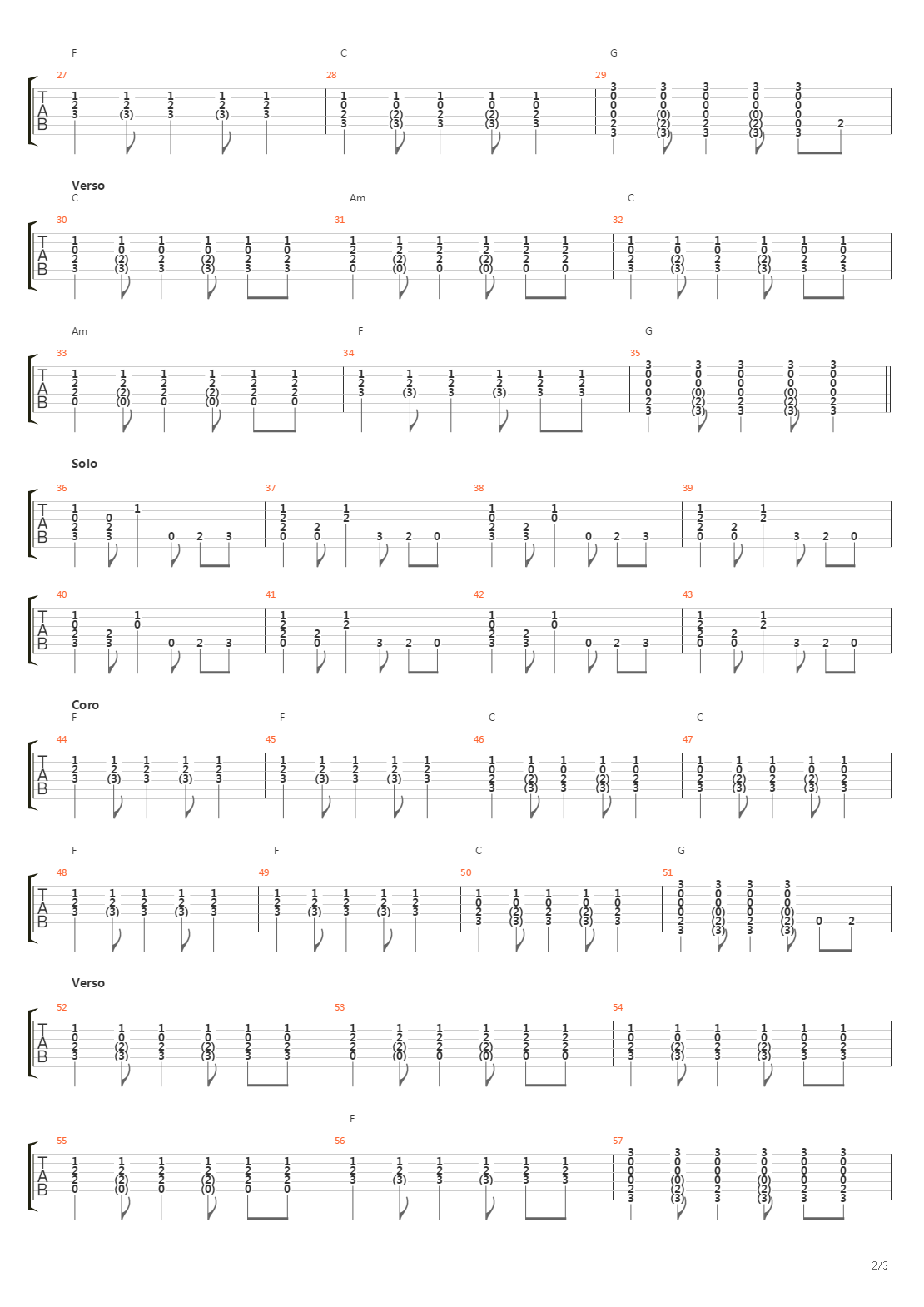 Interior Two吉他谱