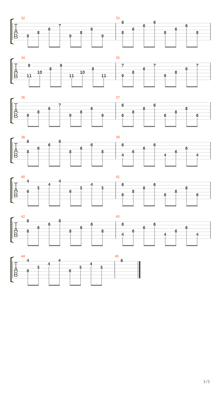 Ramparts吉他谱