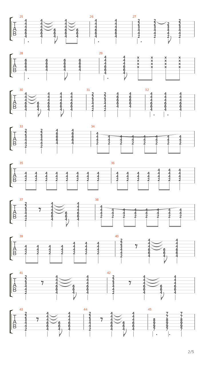 Song To Sing When Im Lonely吉他谱