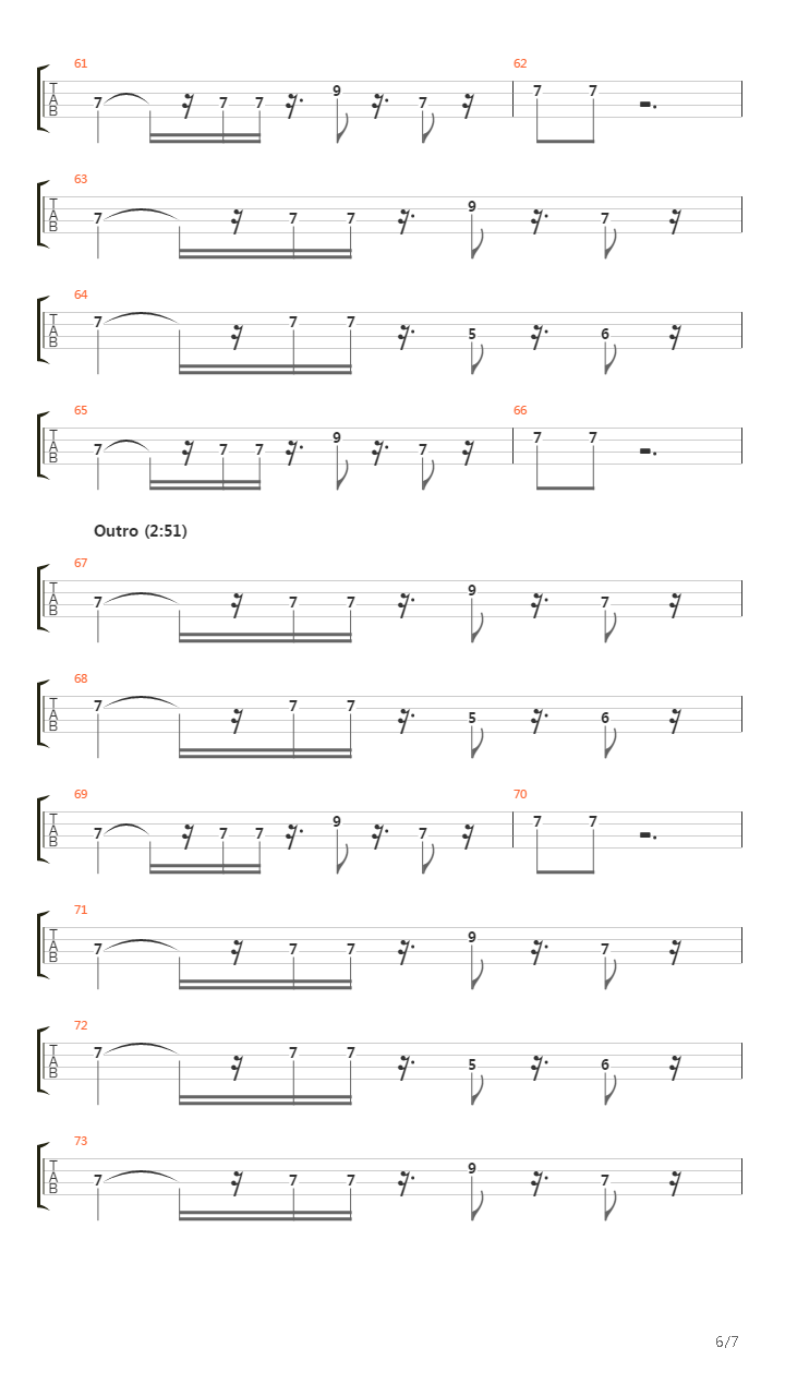 Middle Man吉他谱