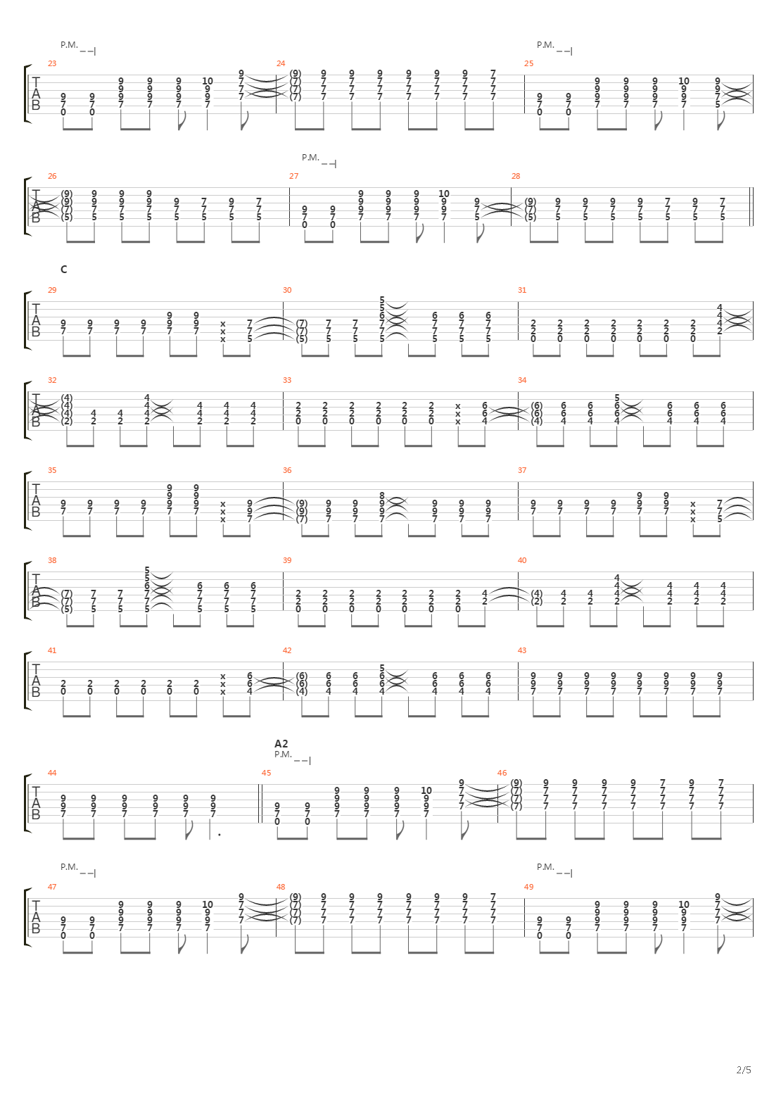 A Door Into Summer吉他谱