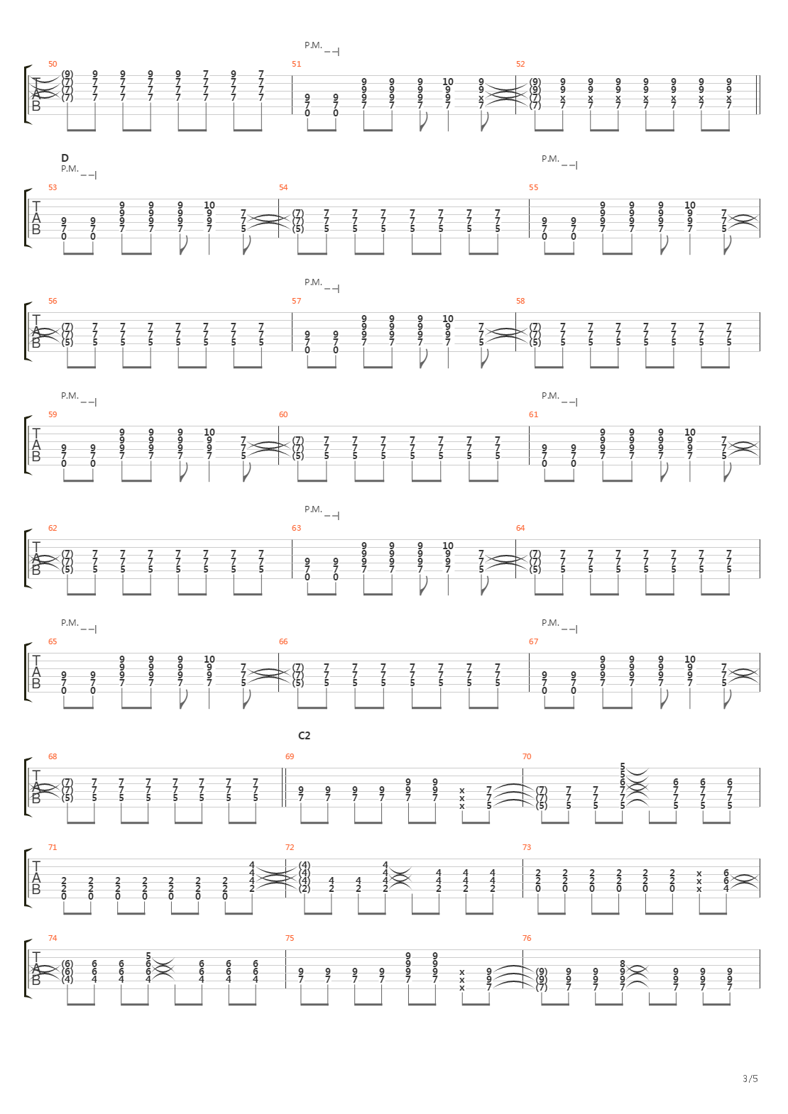 A Door Into Summer吉他谱