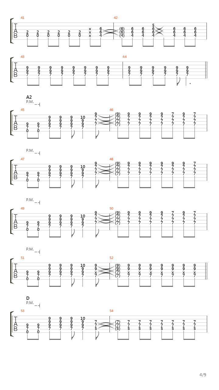 A Door Into Summer吉他谱