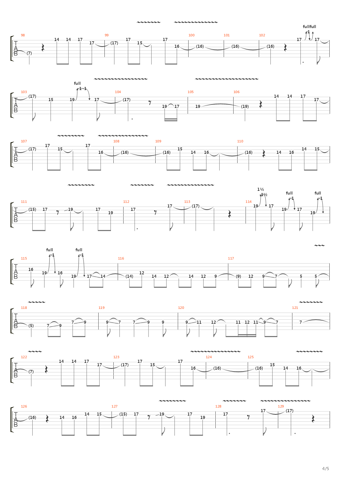 A Train Of Angels吉他谱