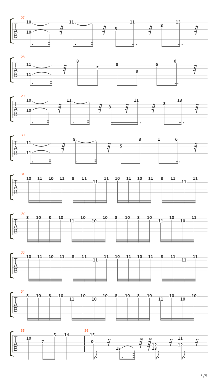 Baroque吉他谱