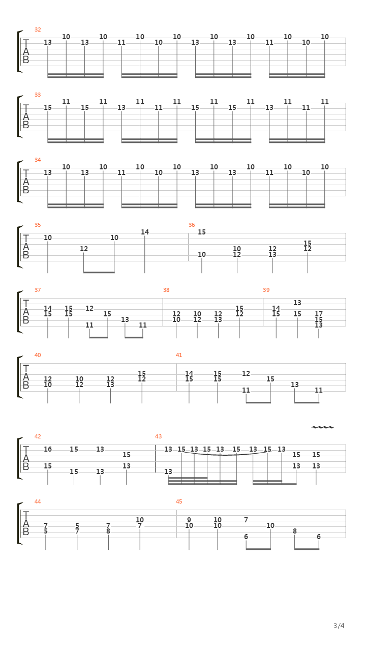 Baroque吉他谱