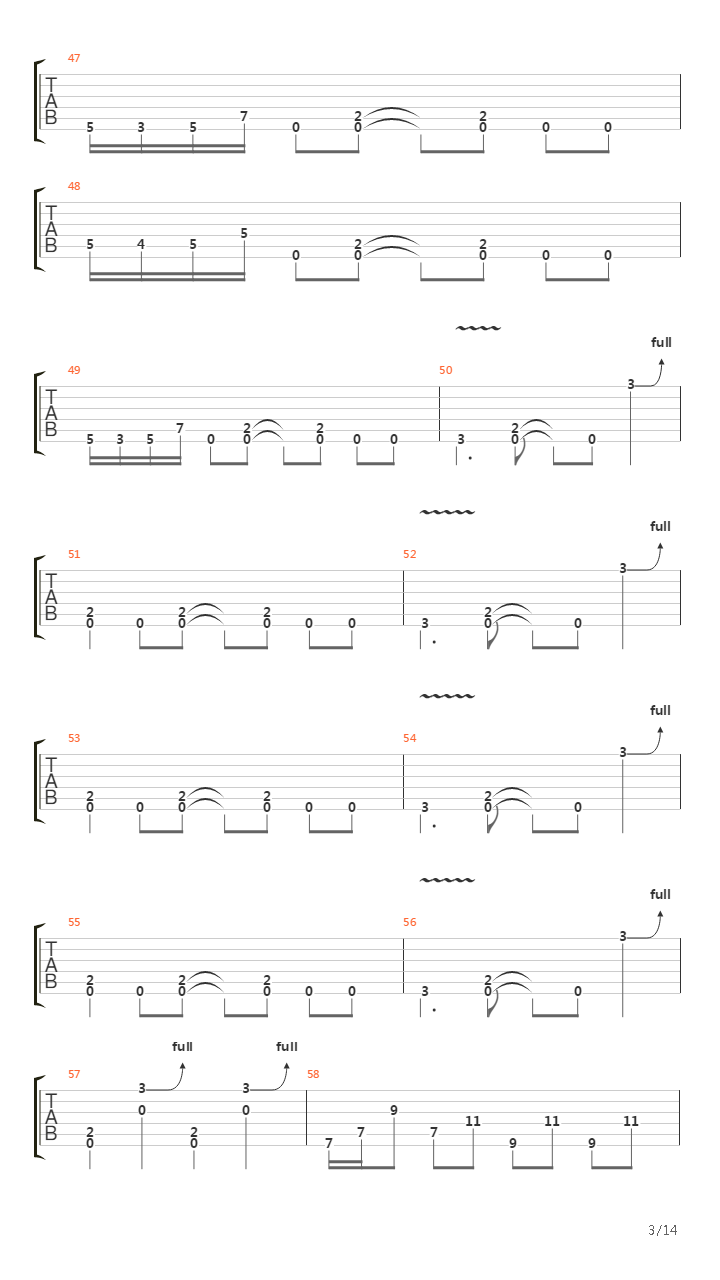 Borg Sex吉他谱