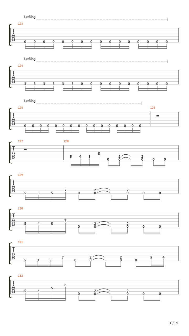 Borg Sex吉他谱