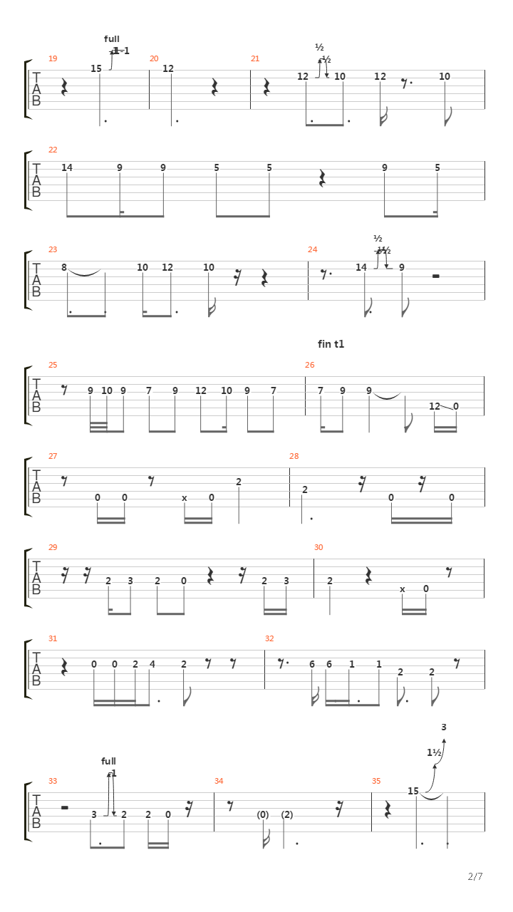 Engines Of Creation吉他谱