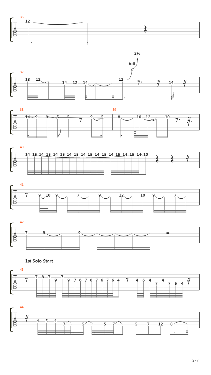 Engines Of Creation吉他谱