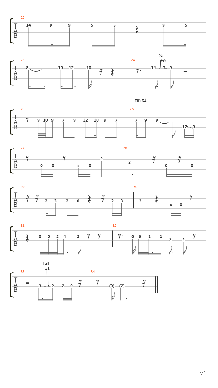 Engines Of Creation吉他谱