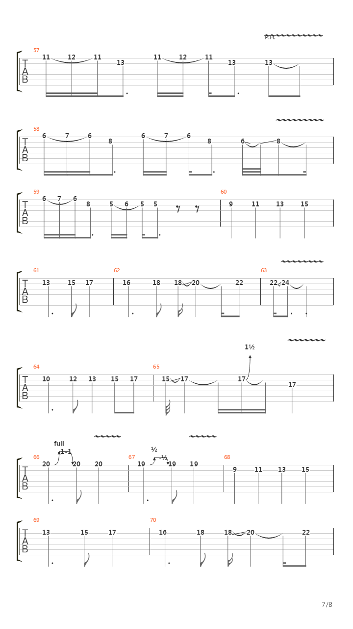 Ghost吉他谱