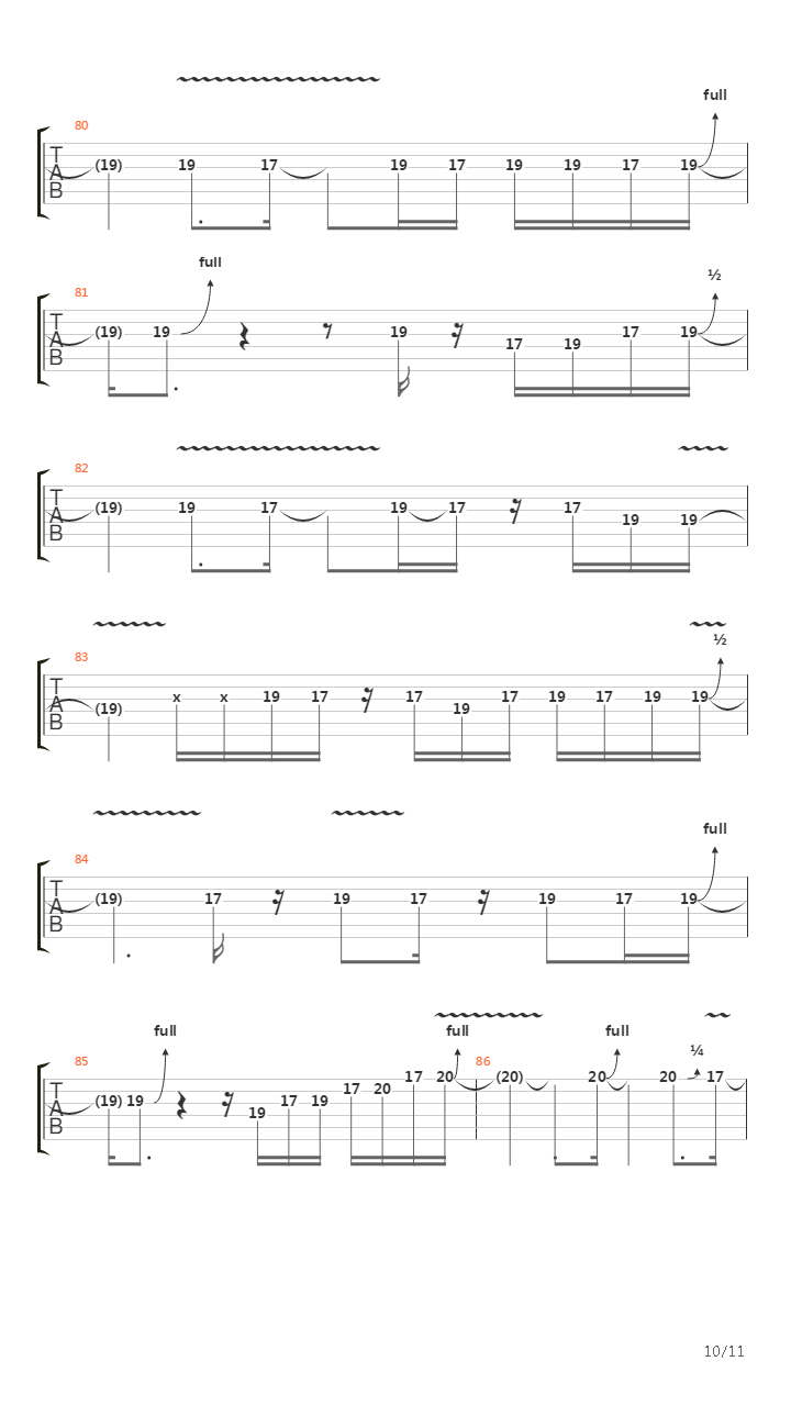 If吉他谱