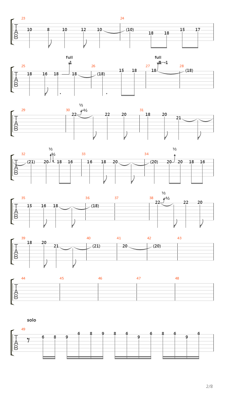 Mountain Song吉他谱