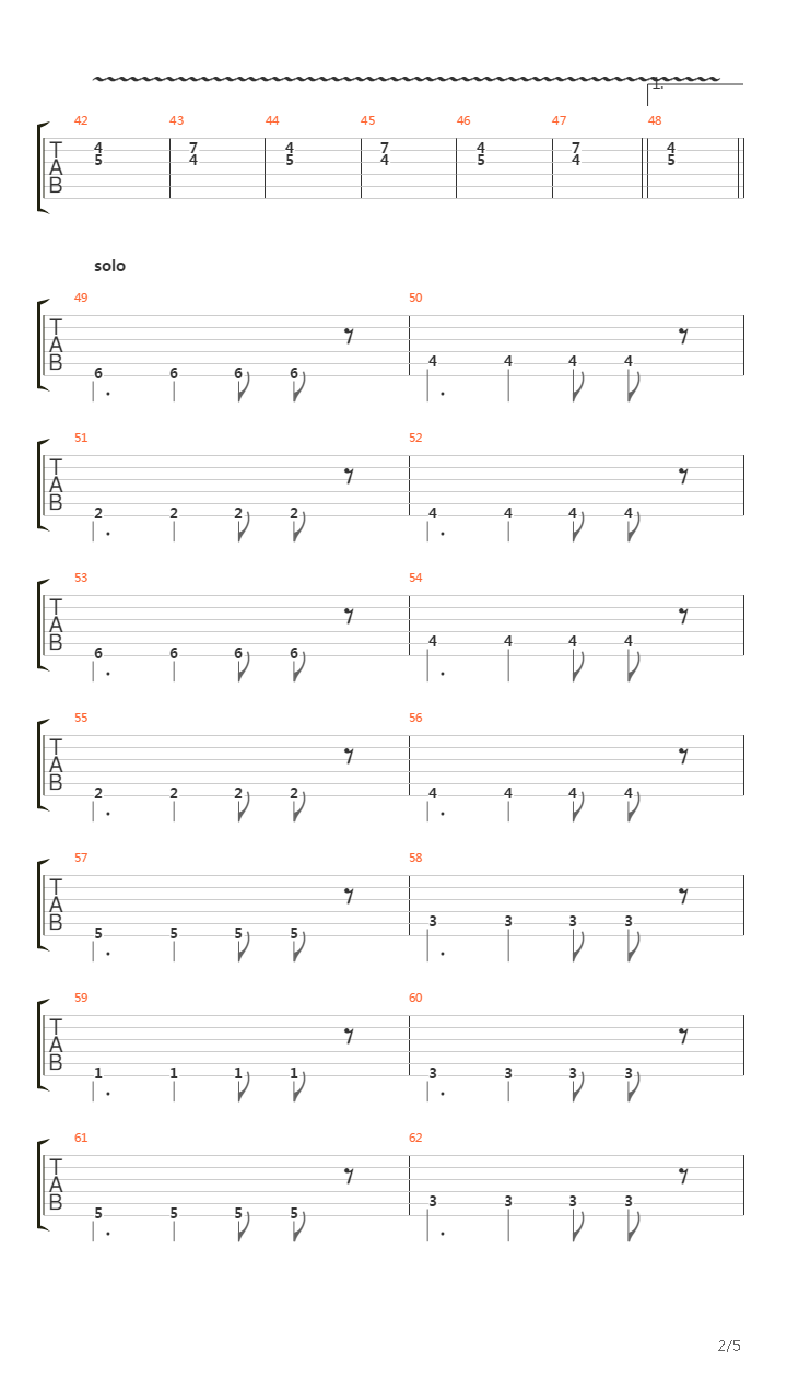 Musterion吉他谱