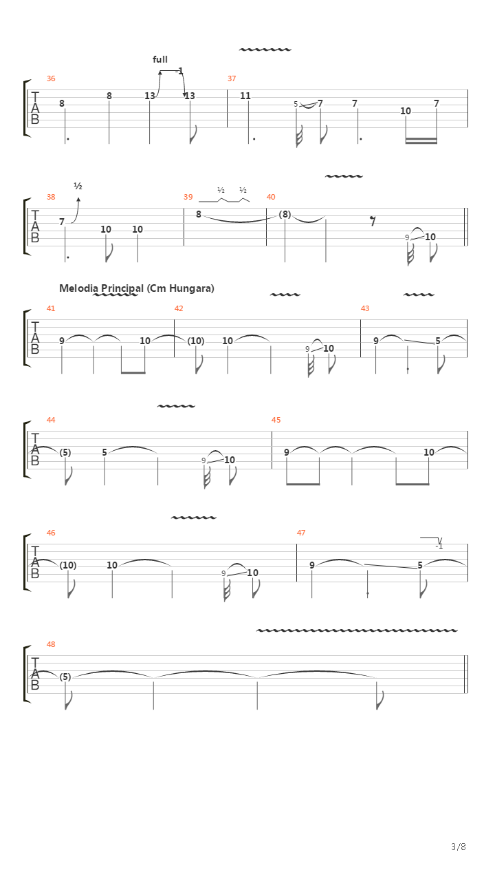 Musterion吉他谱