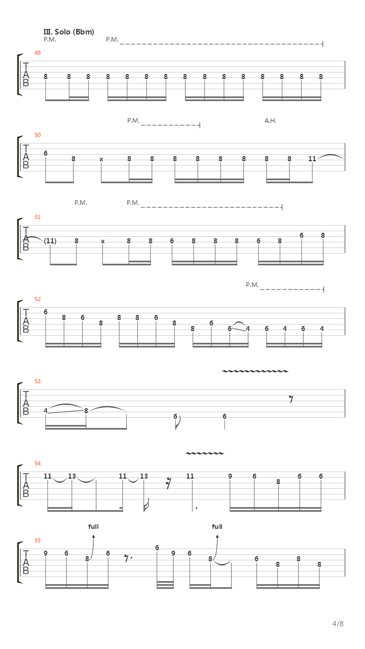 Musterion吉他谱