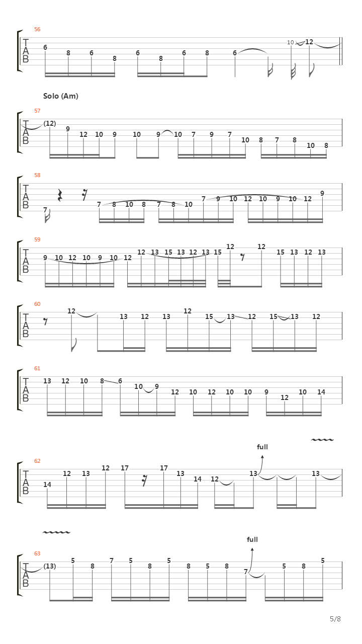 Musterion吉他谱