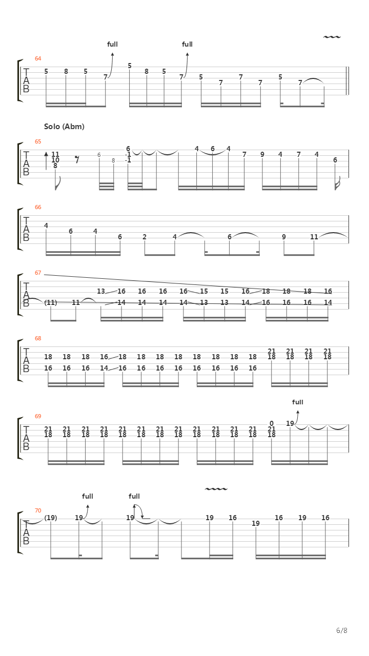 Musterion吉他谱