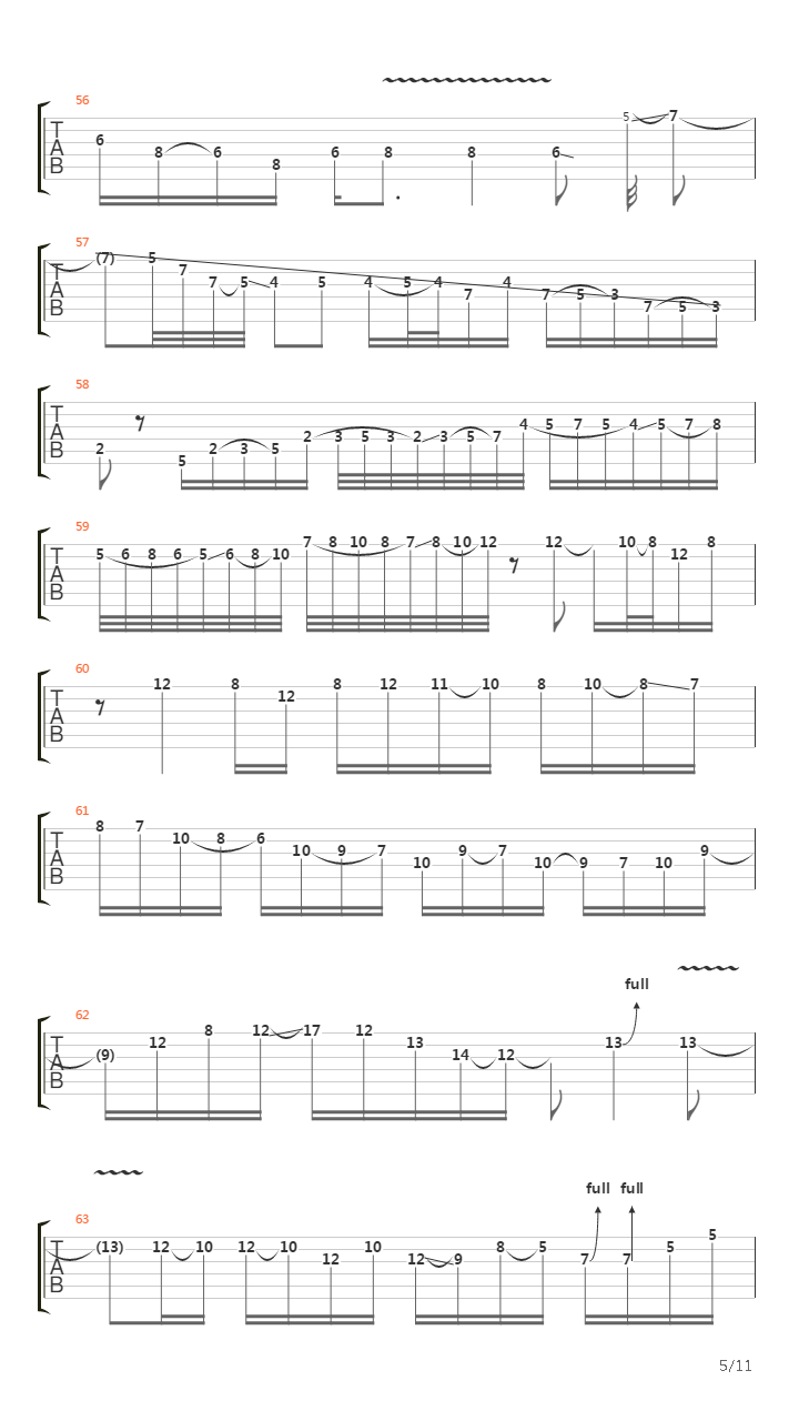 Musterion吉他谱