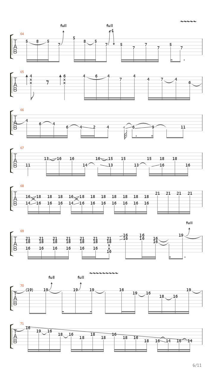 Musterion吉他谱