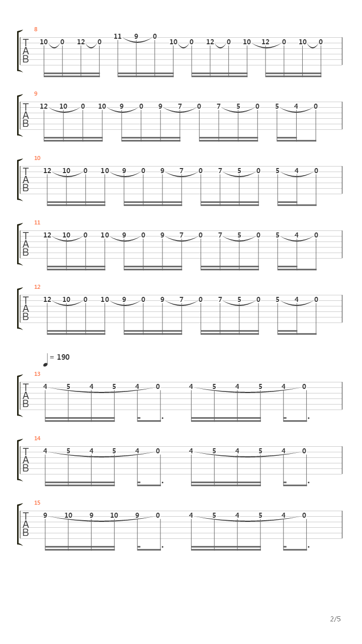 Raspberry Jam Delta-v吉他谱