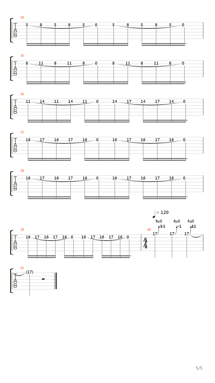 Raspberry Jam Delta-v吉他谱